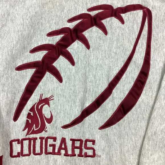 Vintage Washington State Cougars ringer Crewneck - Picture 2 of 6